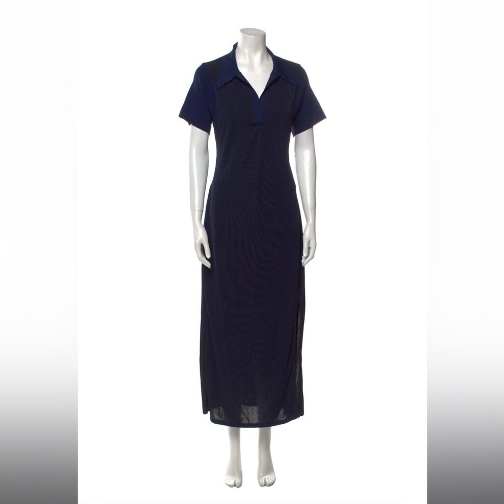 CINQ À SEPT Plunge Neckline Long Dress w/ Tags